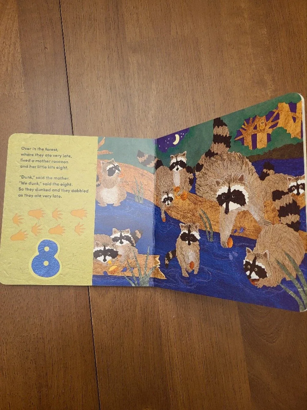 Over in the Forest Children's Board Book - Marianne Berkes Like New